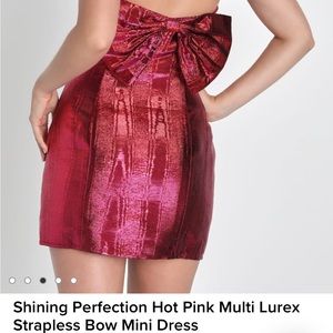 NWT Pink Bow Dress💕💝